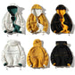 Winter Jacket Men Hooded Parka Short Jacket Coat Cashmere Mens Parkas Cotton Youth Sport Clothing