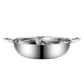 Extra-thick Mandarin Duck Pot Household Pot Induction Cooker Special Pot Multifunctional Flat-bottomed Soup Pot