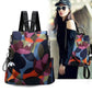 Backpack Ladies Trendy Fashion All-match Large-capacity Travel Oxford Cloth Canvas Small Backpack