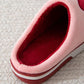 Winter Household Men's Slippers Indoor Warm Non-slip Plush Cotton Shoes