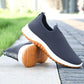 Spring Summer Tendon Bottom Cloth Shoes Men Non-slip Wear-resistant Casual Shoes Breathable Driving Wild Lazy Shoes