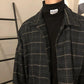 Plaid Jacket Men's Autumn and Winter Thick Loose Cotton-padded Jacket Youth Trend Retro Jacket