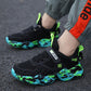 Children's Shoes, Boys' Summer and Autumn Flying Woven Breathable Mesh Sneakers, Trendy Boys, Big Children's Net Shoes