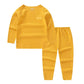 Children's Underwear Set Seamless Self-heating Autumn Clothes Long Pants Suit Baby Thermal Underwear Autumn and Winter Home Service