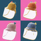 Baby Out Protective Cover Baby Anti Droplet Cap Winter Children's Mask Wool Protective Cap Wind Proof Detachable