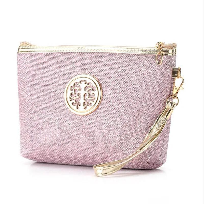 Cosmetic Bag Travel Bling Ladies Zipper Makeup Bags Makeup Wash Toiletry Organizer Bag Pouch Case
