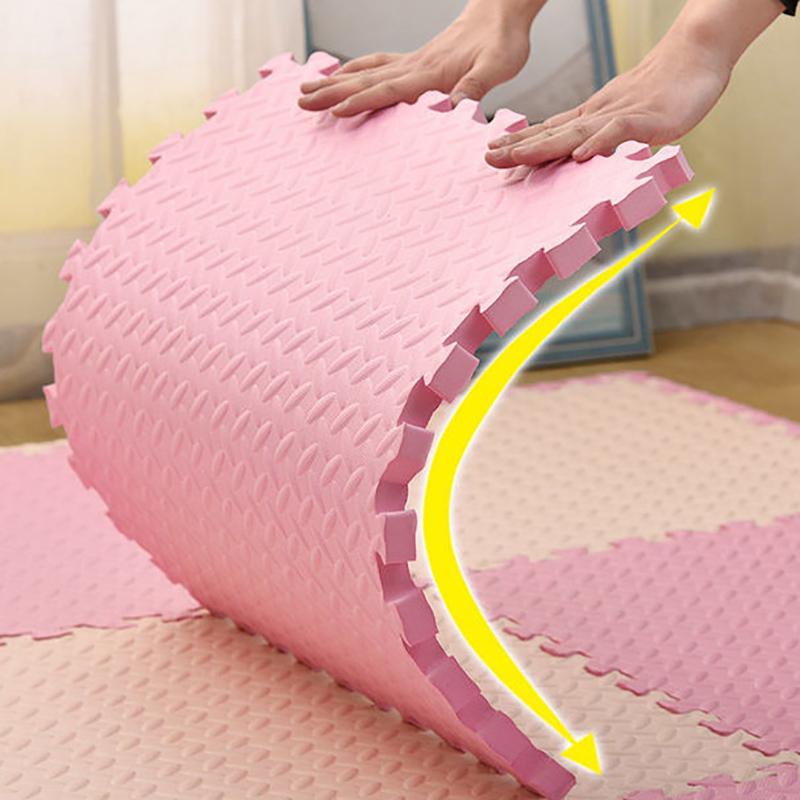 Children's Sponge Floor Anti-fall Crawling Carpet Puzzle Foam Mat Climbing Mat for Home Bedroom