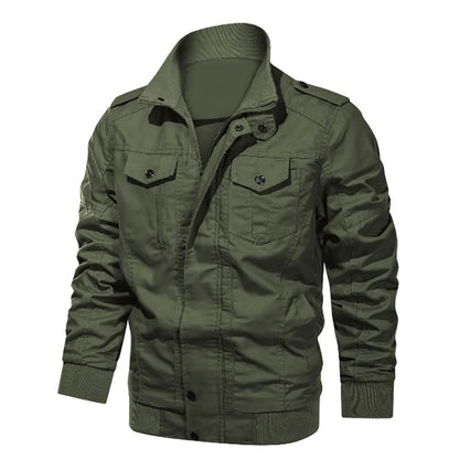 Men's Jacket Cotton Uniform Army Tooling Jacket Casual Large Size Jacket Plus Velvet Padded Jackets