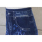 Colorful Floral Sexy Womens Skinny Blue Jean Denim Leggings Stretchy Jeggings Pants