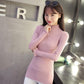 Slim Turtleneck Sweater Women's Winter Long-sleeved Pullover Sweater Bottoming Shirt