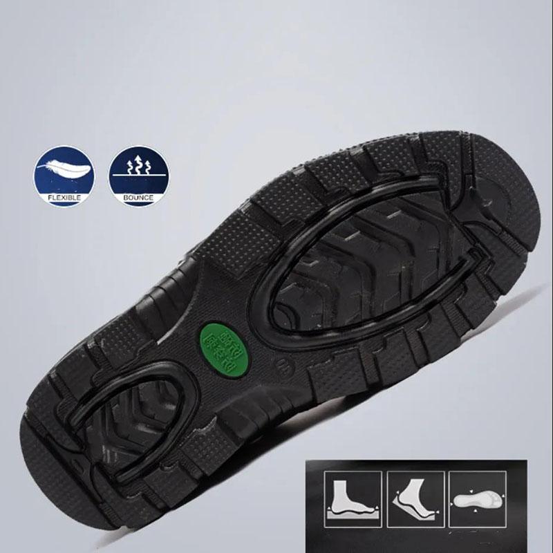 Steel Toe Cap Protective Shoes Anti-smash and Anti-stab Safety Shoes Anti-static Insulating Non-slip Work Shoes