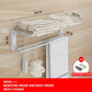 Bathroom Towel Rack Bath Towel Rack Perforation-free Storage Shelf Kitchen Organizer Bathroom Toiletries Storage Rack