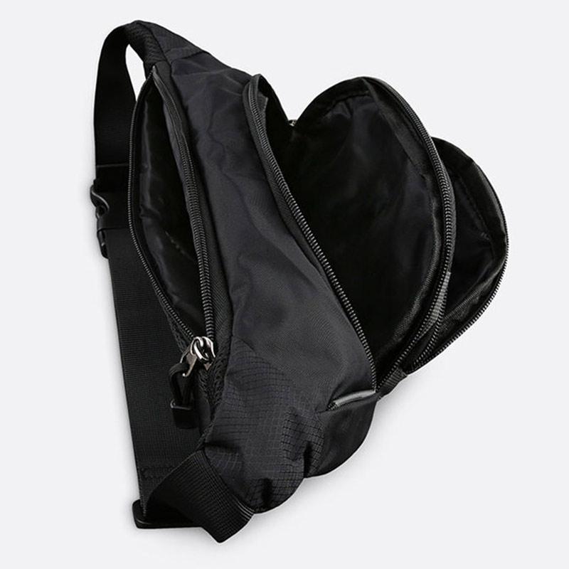 Men's and Women's Canvas Mobile Phone Pockets Outdoor Riding Diagonal Bag Multi-functional Running Mobile Phone Bag