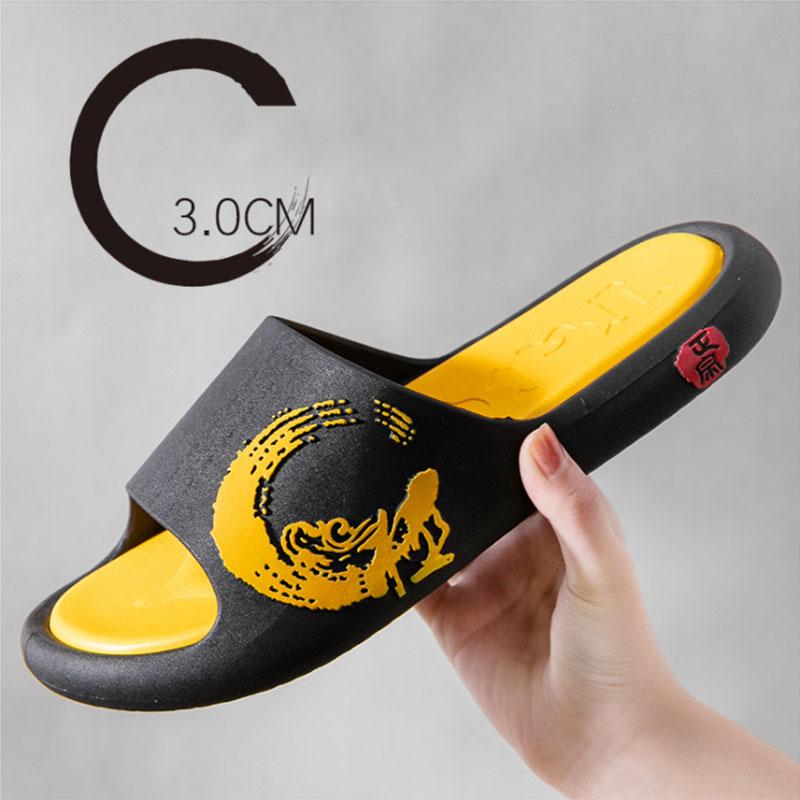 Men's Summer Slippers Fashion Outer Wear Outdoor Trend Home Sandals and Slippers Men's Beach Shoes