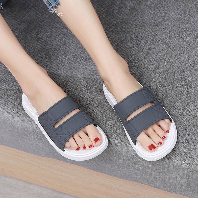 Thick-soled Slippers Women's Summer Outer Wear Fashion All-match Home Slip-resistant Sandals Slippers