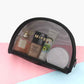 Cosmetic Bag Women's Transparent Simple Mesh Large-capacity Multi-functional Portable Storage Bag Carry-on Wash Bag