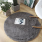 Thicken Round Carpet Living Room Bedroom Cute Room Bedside Carpet Fitness Yoga Carpet Hanging Basket Computer Chair Mat