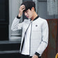Fashion Stand-up Collar Jacket Men's Casual Jacket Plus Size Men's Clothing Wild Jacket