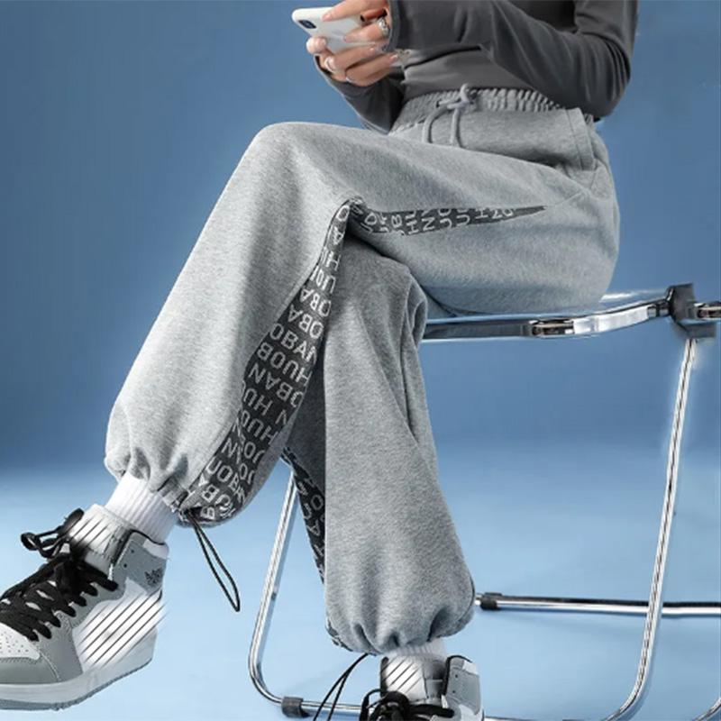 Women's Trousers Spring and Autumn Sports Sweatpants Large Size High Waist Bloomers Home Casual Slim Leggings