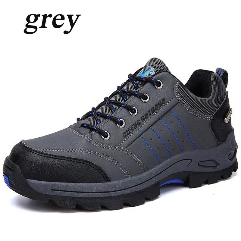 Outdoor Hiking Shoes Men's Sports Shoes Fashion Casual Men's Hiking Shoes Large Size Non-slip Waterproof Winter Shoes