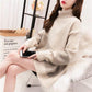 Thick Warm High-neck Women's Sweater Autumn and Winter Fashion Loose Casual Bottoming Shirt