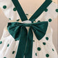 Girls Vest Dress Summer Polka Dot Sweet Butterfly Cotton Suspender Skirt Girl Cute Princess Skirt Sleeveless Waist A-line Skirt