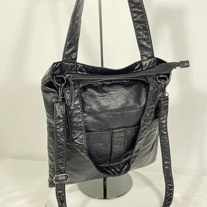Soft Sheepskin Korean Fashion Trend Ladies Handbag Casual Simple Shoulder Satchel