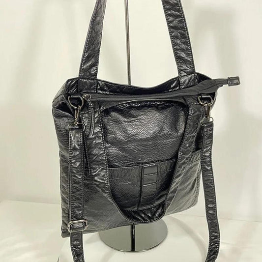 Soft Sheepskin Korean Fashion Trend Ladies Handbag Casual Simple Shoulder Satchel