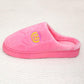 Couple Slippers Striped Cloth Bottom Warm Slippers Non Slipping Shoes