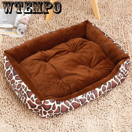 Pet Dog Bed Mats Round Puppy Pads Winter Warm Velvet Soft Lounger Sofa for Kitten Puppy Cat Litter