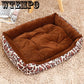 Dog bed winter warm dog cat puppy fashion comfortable soft padded pet cushion mat