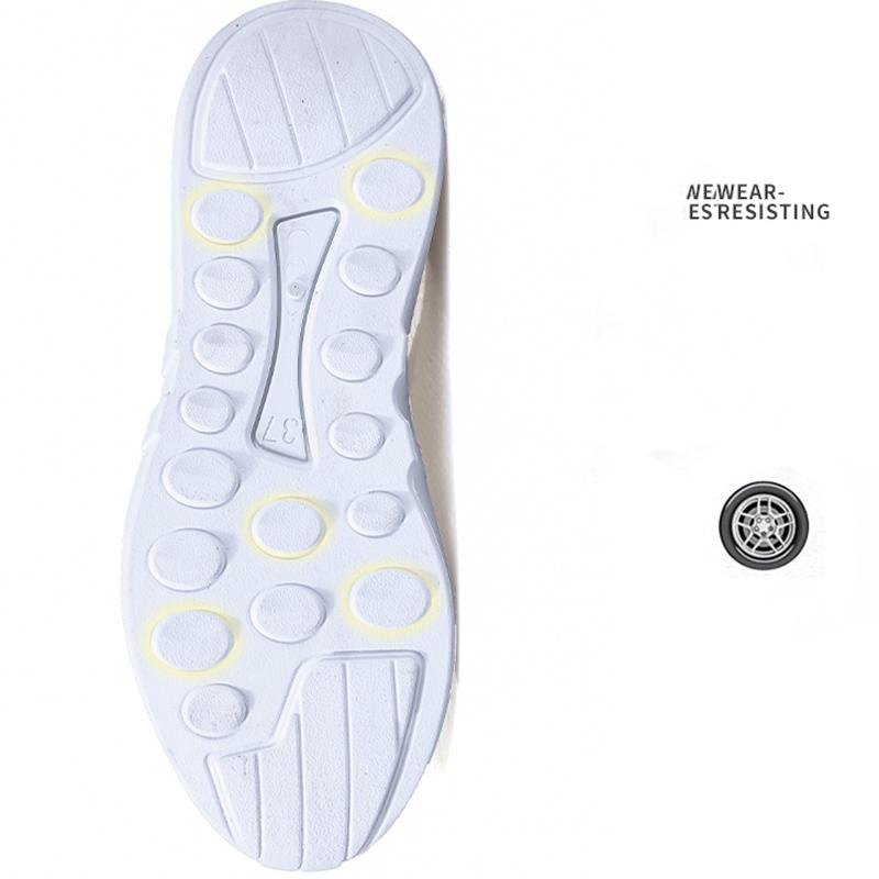 Spring and Summer Mesh Women's Sports Shoes Student Korean Breathable Running Shoes Trend All-match Casual Shoes Hollow Flat Shoes