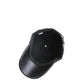 Pu Leather Baseball Cap Embossed Stencil Letters Men's Outdoor Peaked Cap Casual Warm Hat Waterproof Breathable Baseball Cap
