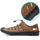 Summer Breathable Men's Mesh Shoes Men's Soft Sole Sports and Leisure Hollow Shoes