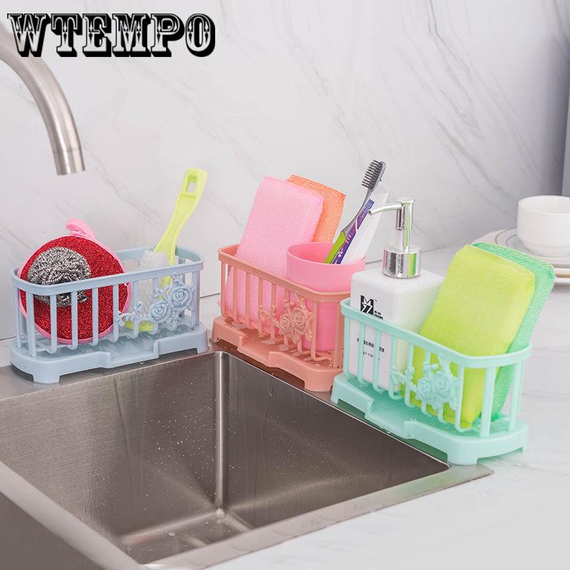Kitchen Racks Drain Dish Racks Dish Storage Rack Sink Drain Baskets Cupboard Supplies