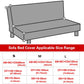 Armrestless Folding Sofa Bed Cover Universal Four-season Sofa Cover Full Cover Simple Folding Elastic Universal Cover
