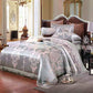 Luxury  Bedding Sets Bed Sheet Jacquard Duvet Cover Pillowcase Queen King Size Home Textile