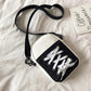 Like Shoes Canvas Messenger Bag Cute Small Wild Mini Bag Outing Trip Crossbody Bags Unisex