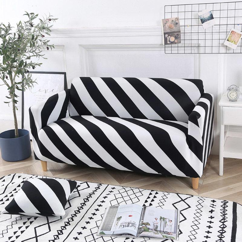 Corner Sofa Covers for Living Room Slipcovers Elastic Stretch Sectional Sofa Cubre Sofa , L Shape Need To Buy 2 Pieces