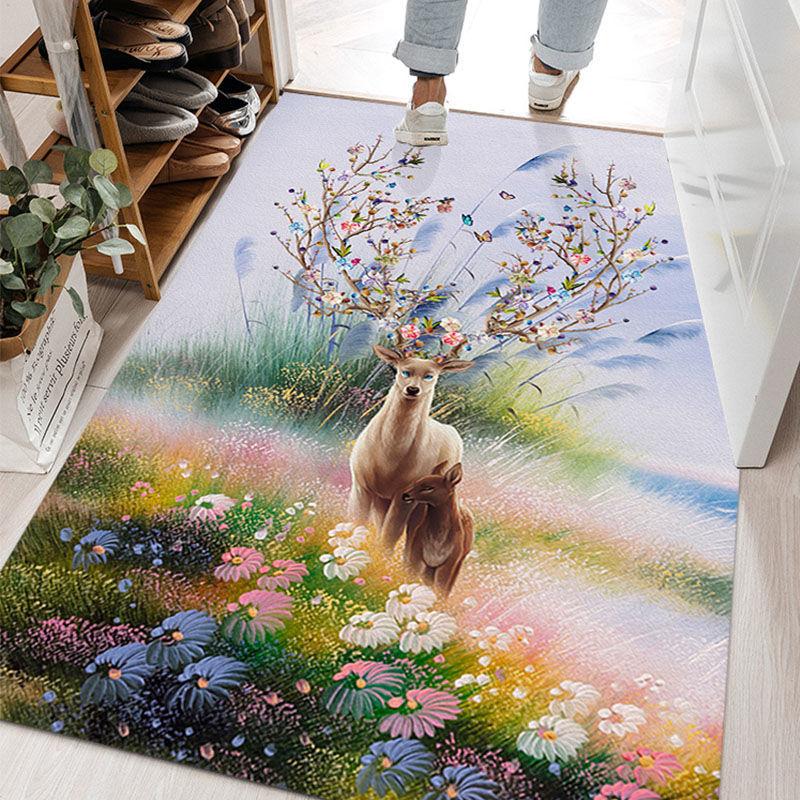Nordic Entrance Door Porch Floor Mat Door Foot Mat Absorbent Living Room Carpet Bedroom Hallway Carpet
