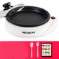 650W Barbecue Nonstick Pan Electric Bakeware Fried Steak Pan Flat Bottom Frying Pan Kitchen Supplies