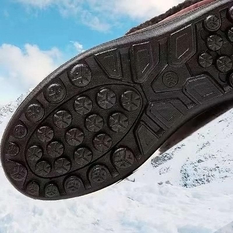 Women's Cotton Shoes Winter New Snow Boots Plus Velvet Thick Warm Short Boots Non-slip High-top Middle-aged and Elderly Cheap Shoes