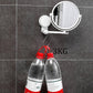 Wall-mounted Makeup Mirror Bathroom Bedroom Free Punch 360 Rotation Double-sided Mirror Three Times Magnifying Glass