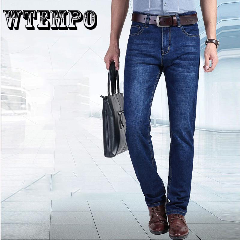 Fashion Men's Jeans Large Size Men's Elastic Stretch Trousers