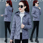 Women's Down Jacket Winter Fashion Hooded Lightweight Jacket Short Solid Color Plus Size Down Jacket