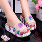 Summer Ladies Cartoon Non-slip Sandals  Slippers Home Soft-soled Bathroom Slippers Cartoon Cute Thick-soled Slippers