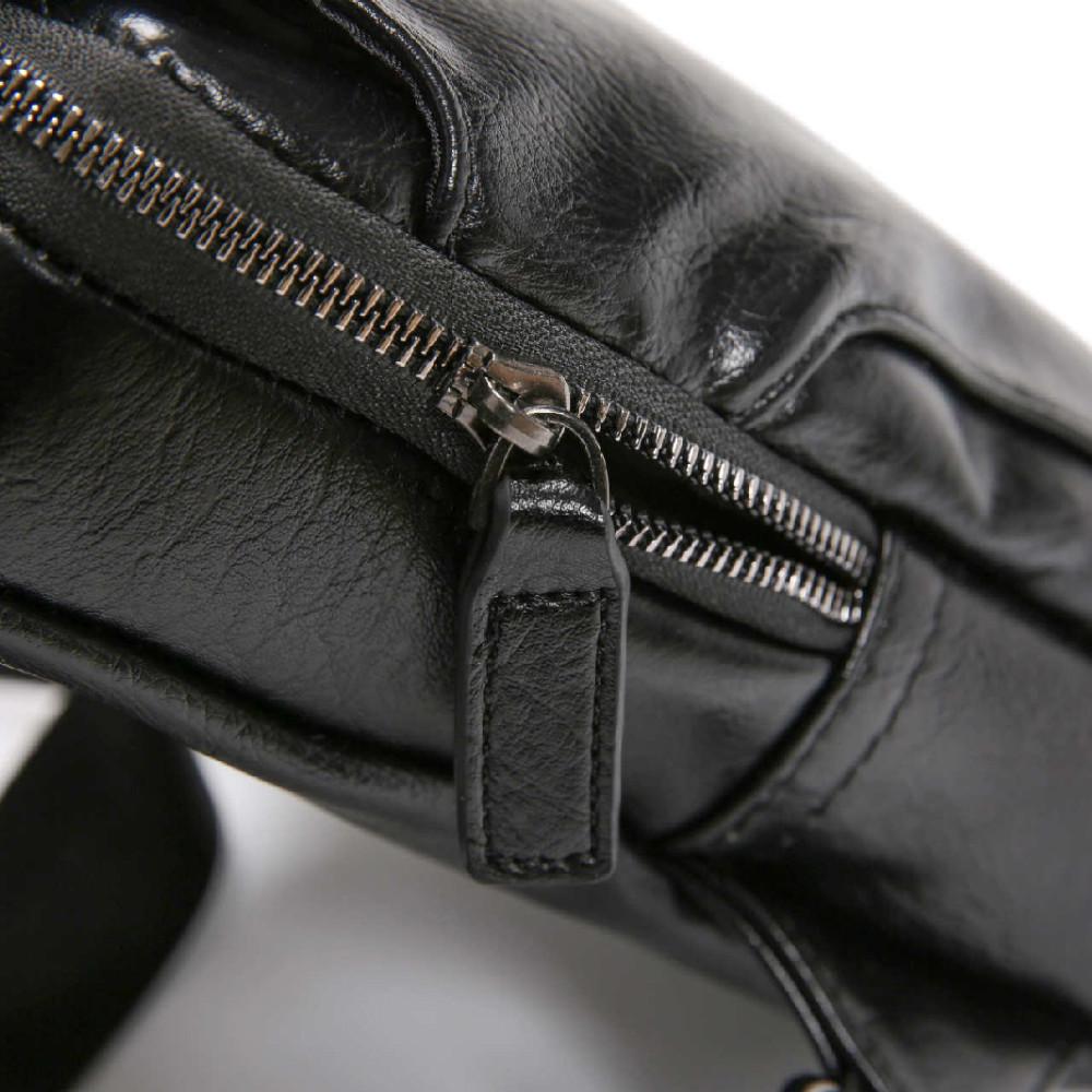 Fashion Chest Bag Men Black Waterproof Multi-pocket Crossbody Outdoor Sports Fitness Shoulder Bag