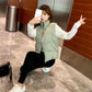 Women's Vest Down Cotton Jacket Loose Large Size Stand-up Collar Hoodless Waistcoat for Small People To Wear Winter Warm Jackets In Winter