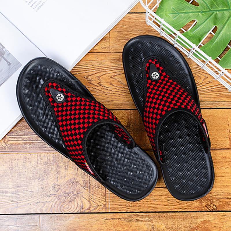 Summer Korean Men's Slippers Personality Fashion Outdoor Wear Beach Flip Flops