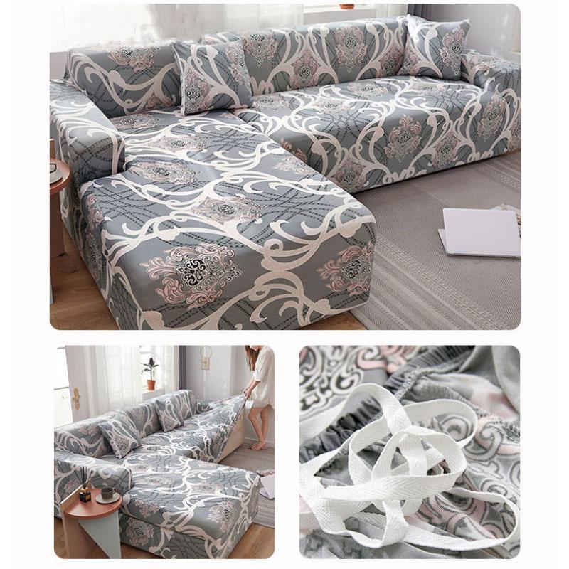 All-inclusive Stretch Universal Sofa Cover Full-cover Sofa Cover Combination Single Three-seat Sofa Cushion Universal